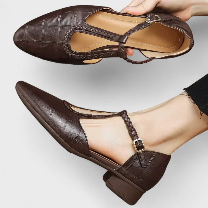 Shayla - Orthopedic Leather Shoes