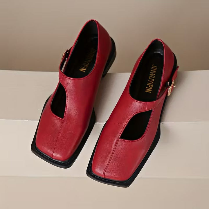 Sonya - Orthopedic Leather Shoes