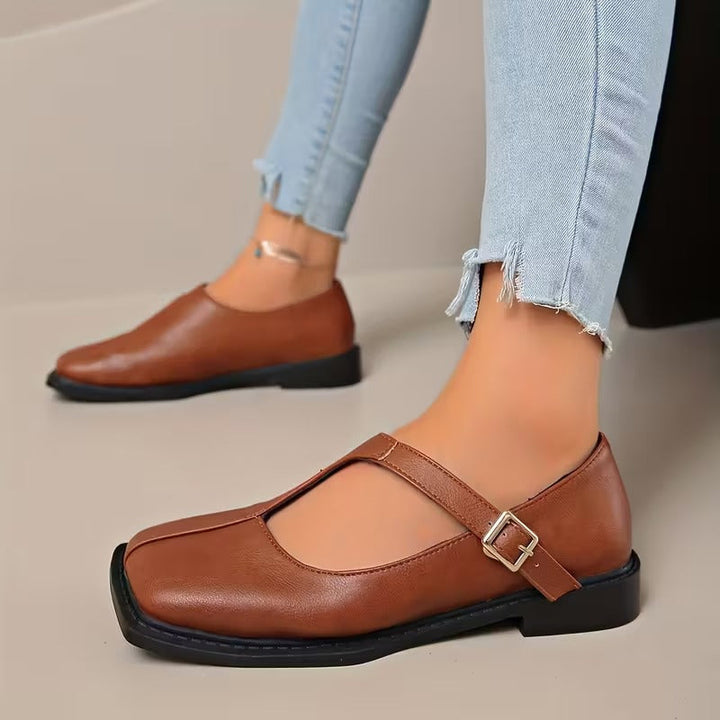 Sonya - Orthopedic Leather Shoes