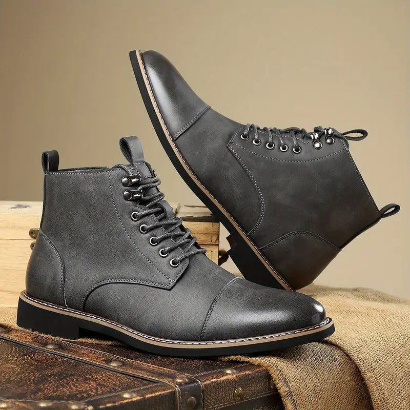 Sjaak - Leather Orthopedic Boots