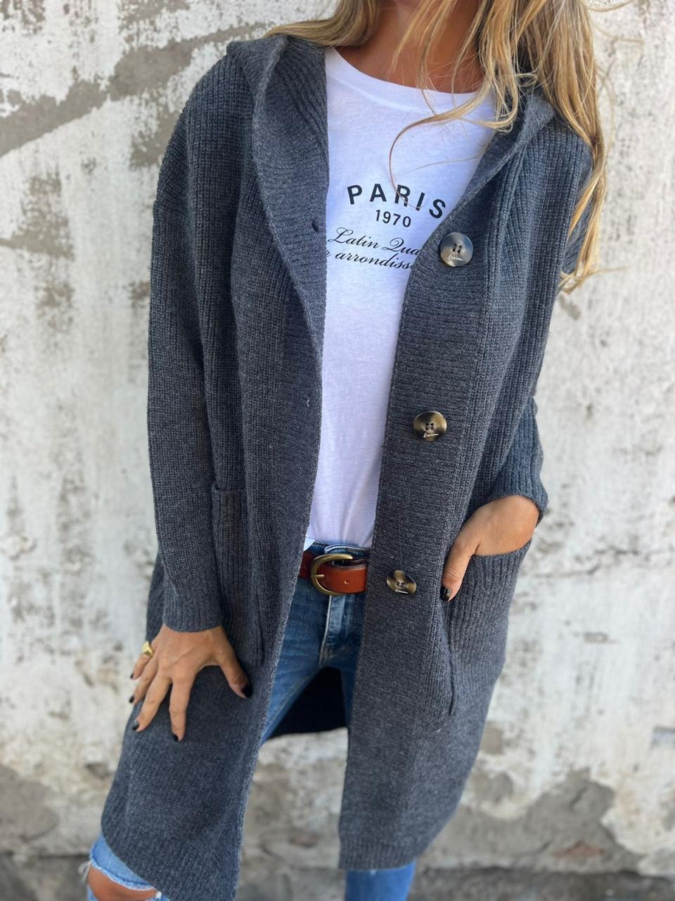 Mareena - Elegant Long Cardigan