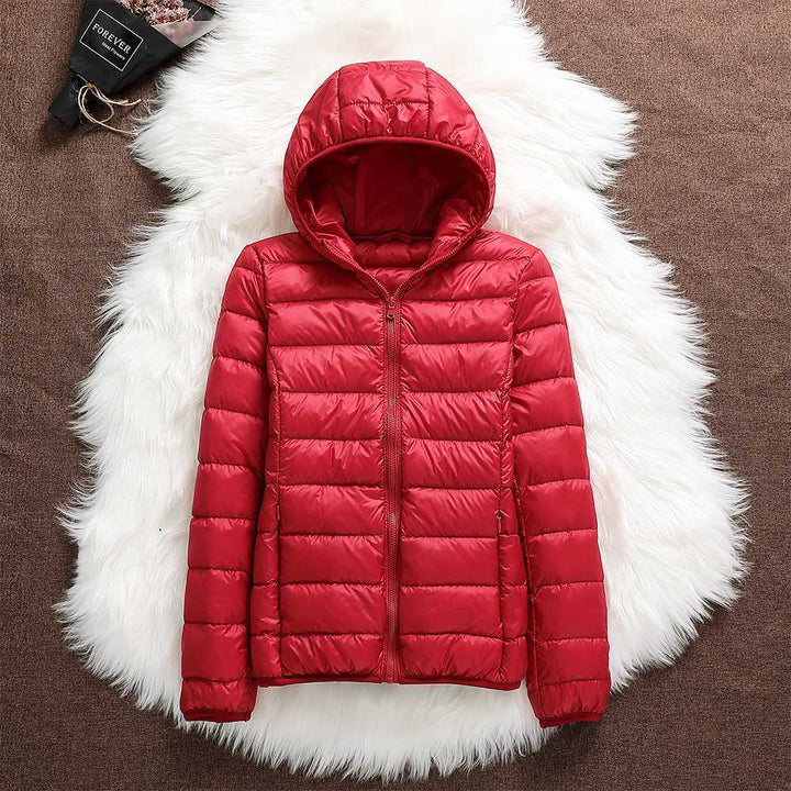Manuela – Waterproof Jacket With White Duck Feathers
