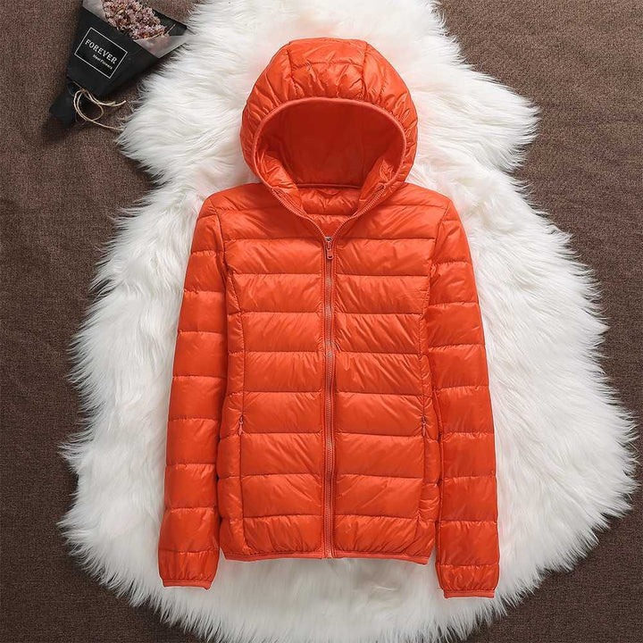 Manuela – Waterproof Jacket With White Duck Feathers