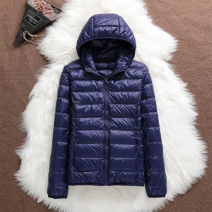 Manuela – Waterproof Jacket With White Duck Feathers
