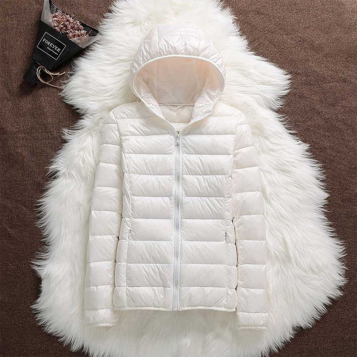 Manuela – Waterproof Jacket With White Duck Feathers