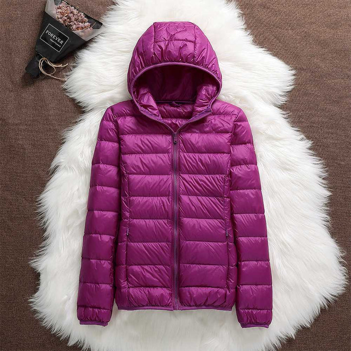 Manuela – Waterproof Jacket With White Duck Feathers