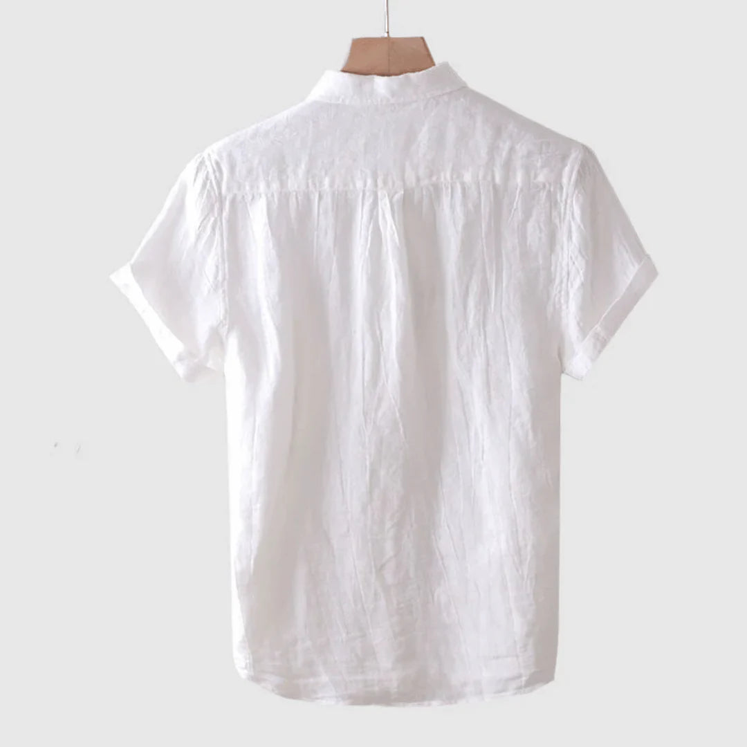 Kieron - Stylish Short Sleeve Shirt With Button