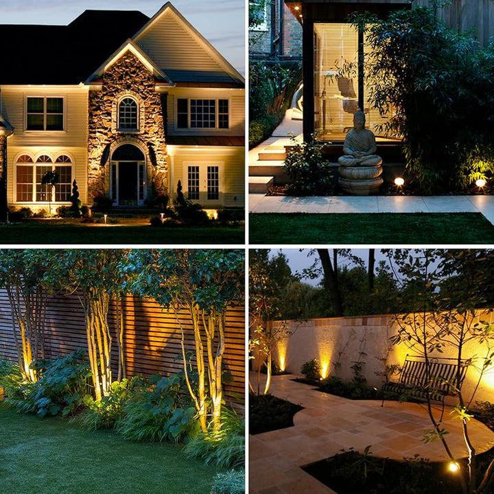 LumaBloom - Solar Garden Spotlight