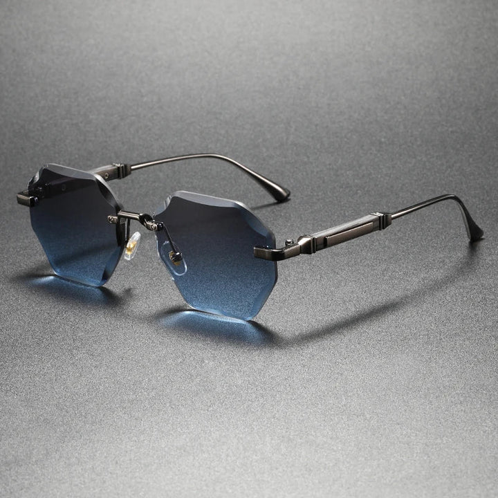 Author - Hexa Rimless Sunglasses