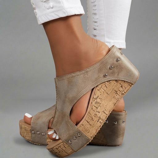 Layen - Platform Wedge Sandals