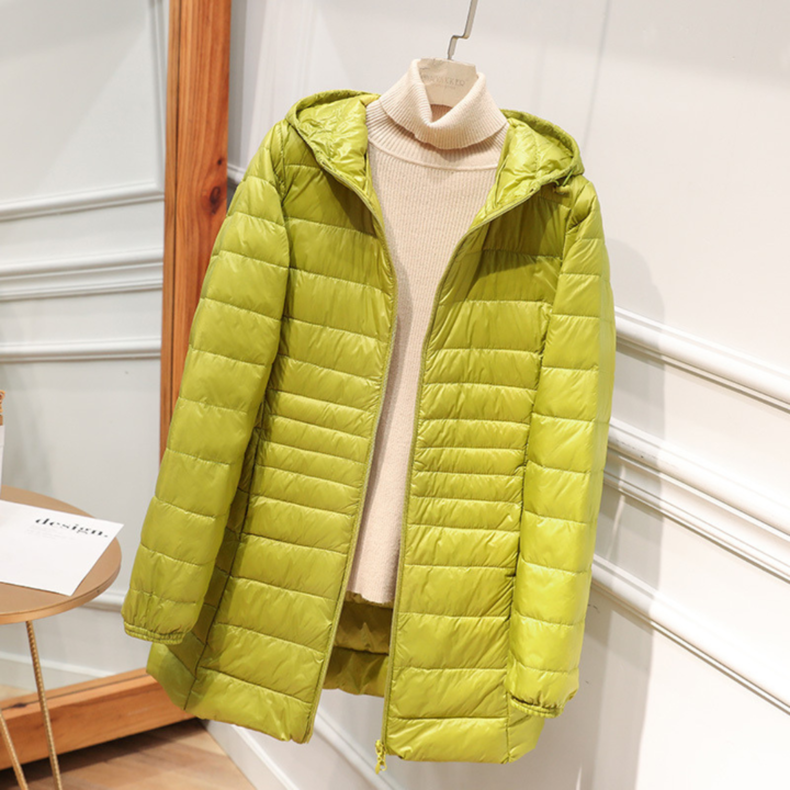 Manuela – Waterproof Jacket With White Duck Feathers