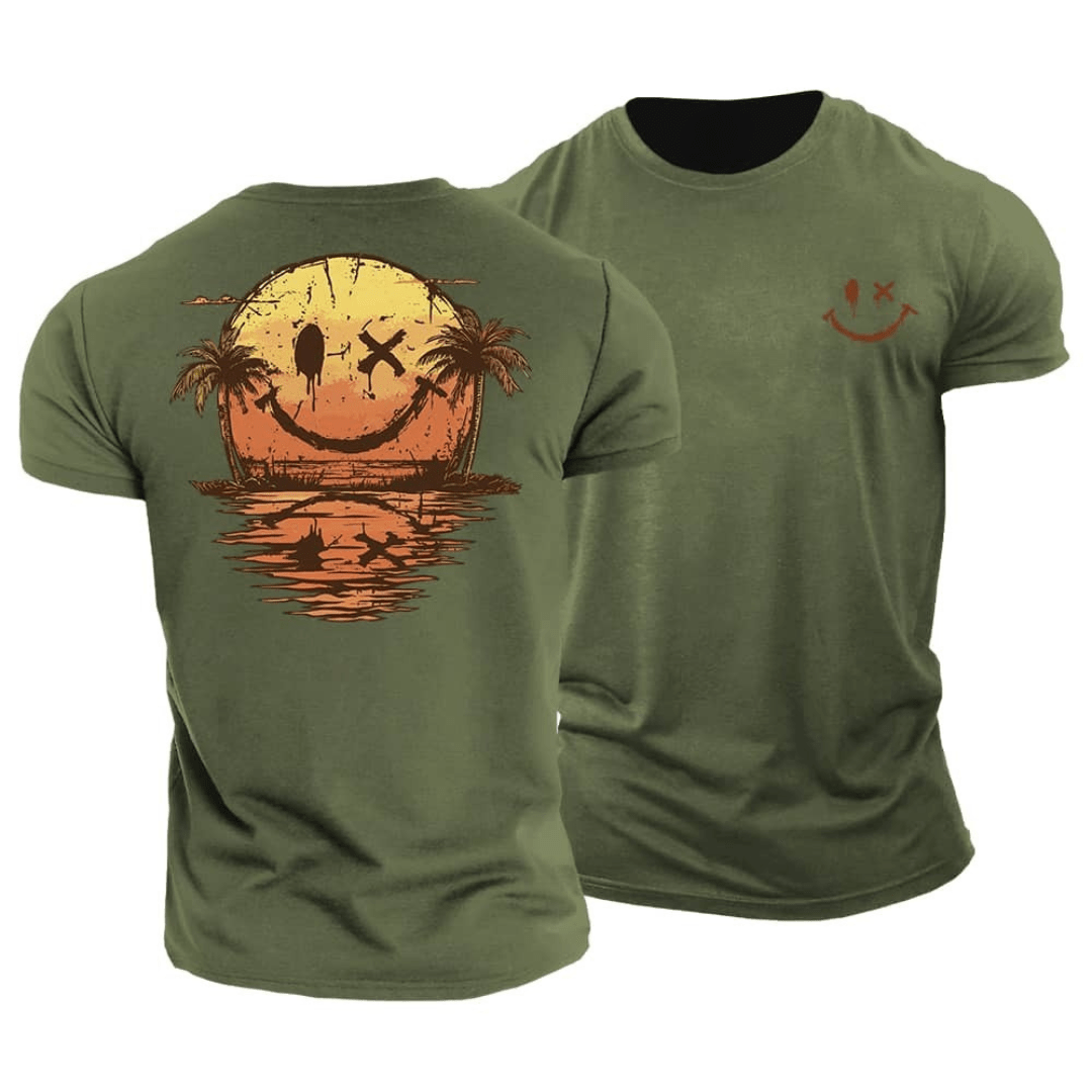Sammie - Summer Smiley Sea T-Shirt