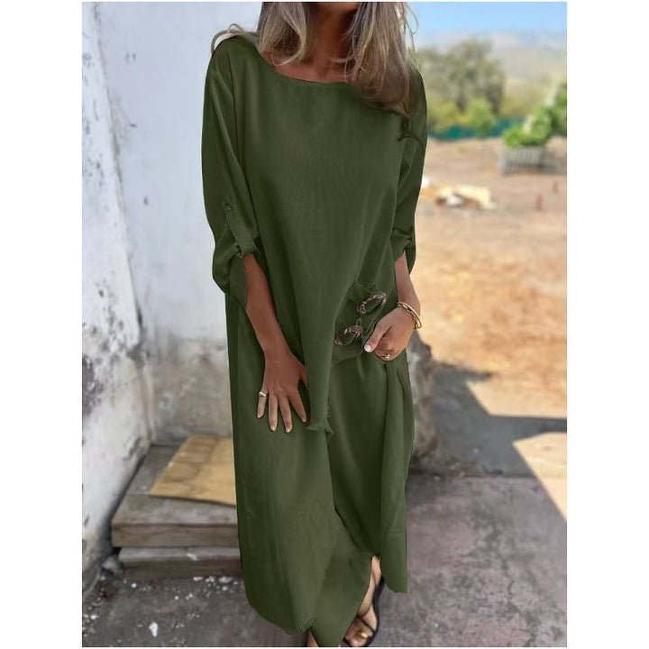 Tilda - Round Neck Two Piece Set