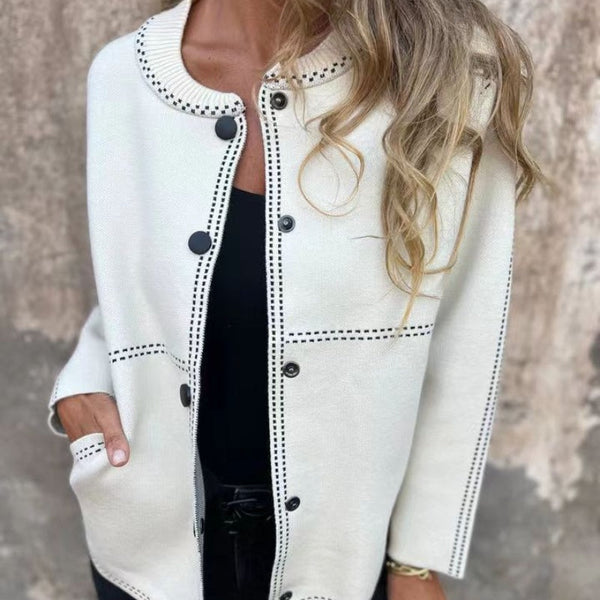 Eleanor - Cardigan with Button Placket