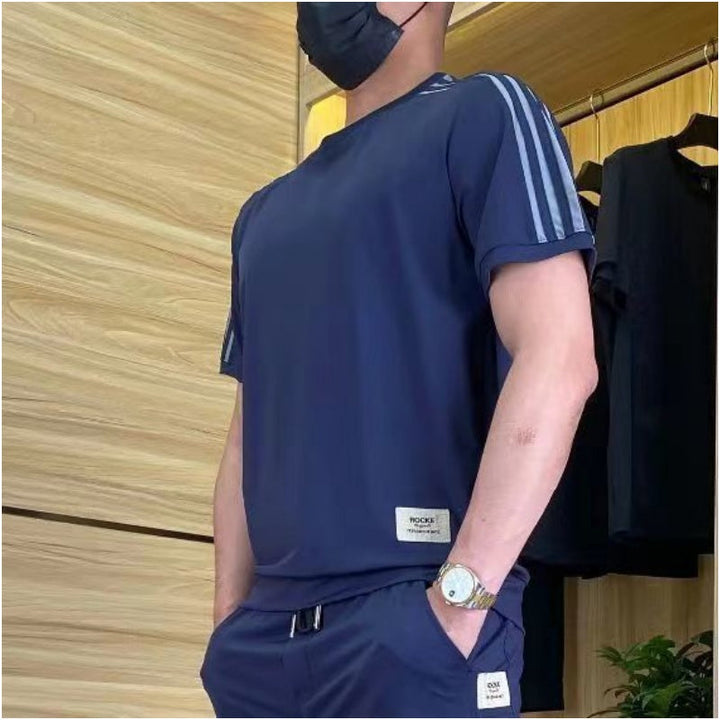 Sam - Short Shirt Sleeve Two Piece Set