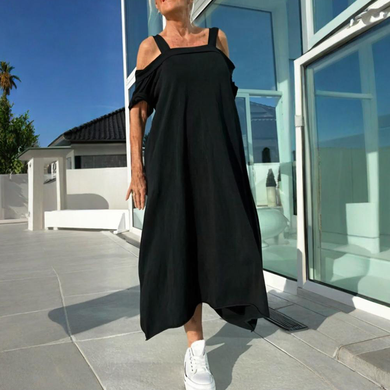 Mariyana - Off Shoulder Maxi Dress