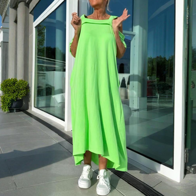 Mariyana - Off Shoulder Maxi Dress