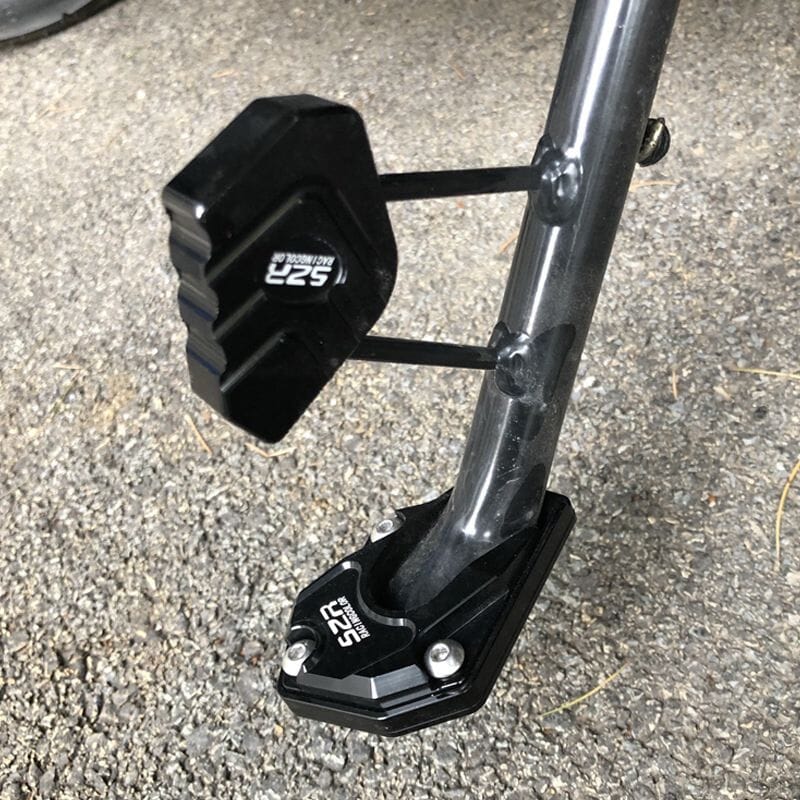 BalanceGuard - Motorcycle Side Stand Extension Plate Foot Support Pad