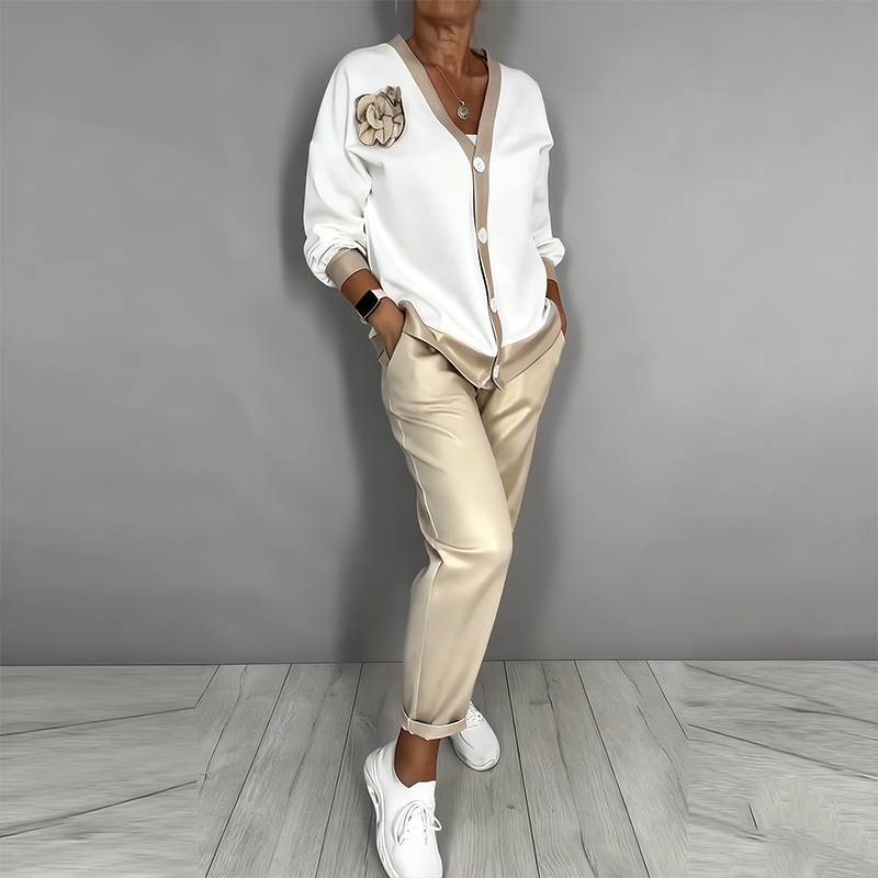 Maelynn - Elegant Two Piece Cardigan Set