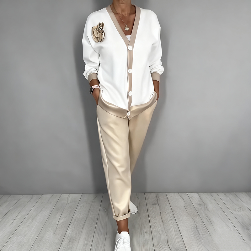 Maelynn - Elegant Two Piece Cardigan Set
