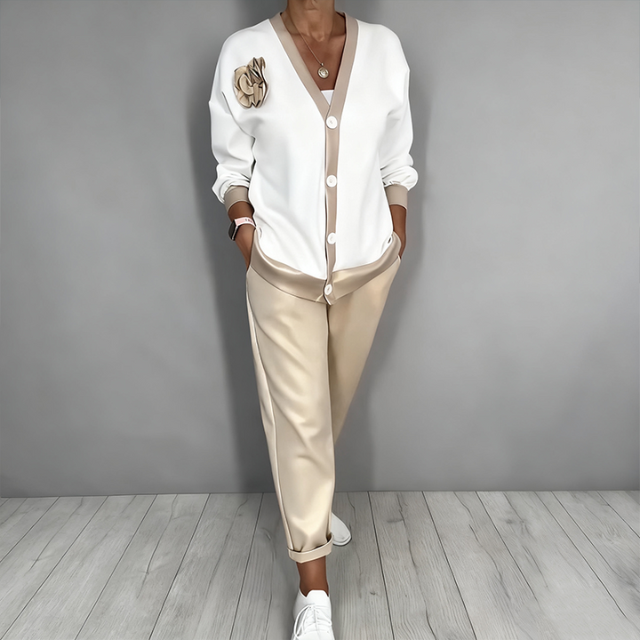 Maelynn - Elegant Two Piece Cardigan Set