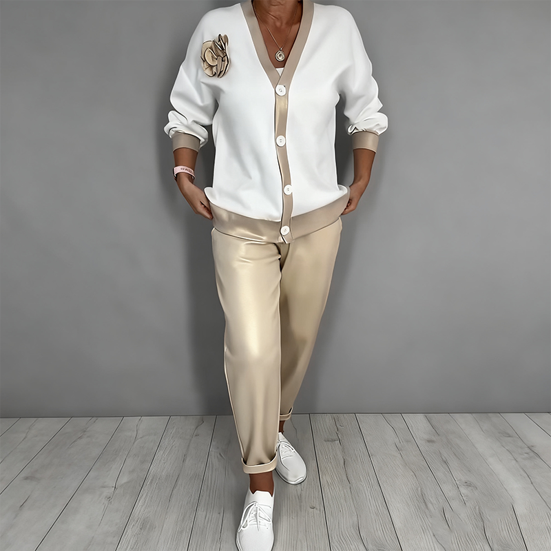Maelynn - Elegant Two Piece Cardigan Set