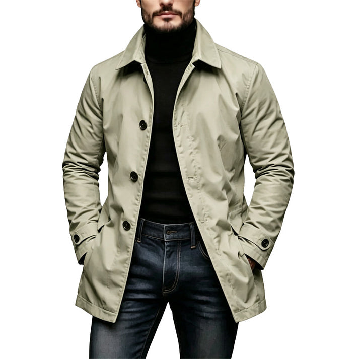 Paloella - Waterproof Mid Length Trench Coat
