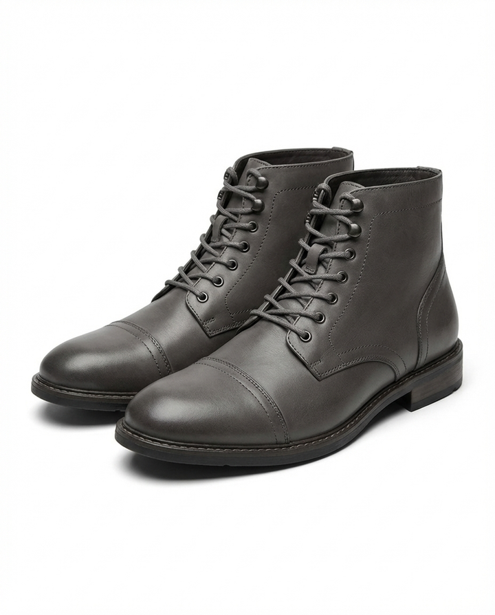 Kilelth - Lace Up Leather Boots