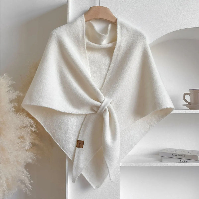 Jocelyna - Knotted Wrap Shawl