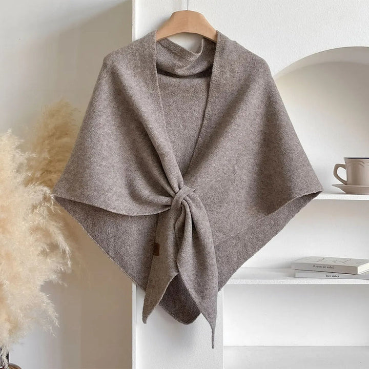 Delalelle - Knotted Wrap Shawl