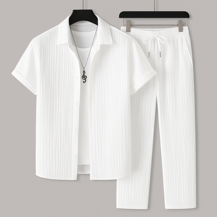 Panfilo - Relaxed Linen Two Piece Set