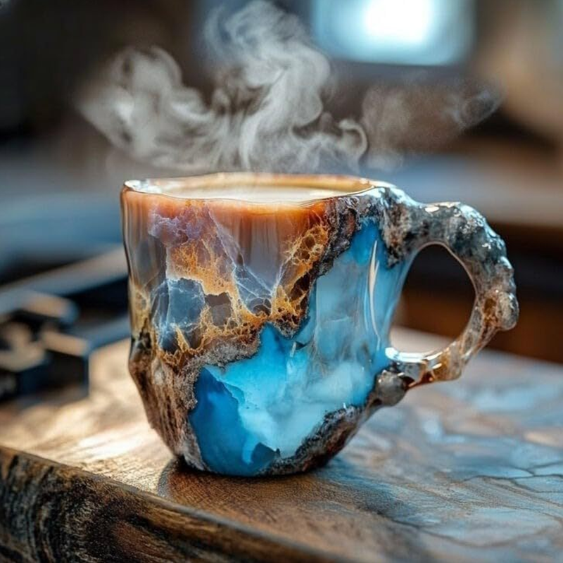 CrystalMug - Mineral Crystal Coffee Mugs